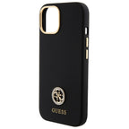 Guess 4G Strass dėklas iPhone 15/14/13 – juodas