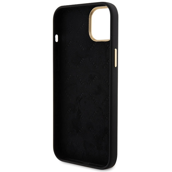 Guess 4G Strass dėklas iPhone 15/14/13 – juodas