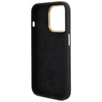 Guess silikoninis dėklas iPhone 15 Pro Max – juodas