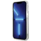 Guess MagSafe dėklas iPhone 15 Pro – rudas