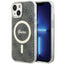 Guess 4G MagSafe dėklas iPhone 15 Plus – rudas
