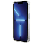 Guess 4G MagSafe dėklas iPhone 15 Plus – rudas