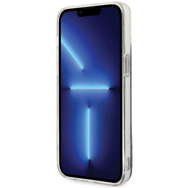 Guess MagSafe dėklas iPhone 15 Pro Max – rudas