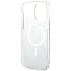 Guess MagSafe dėklas iPhone 15 Pro Max – rudas