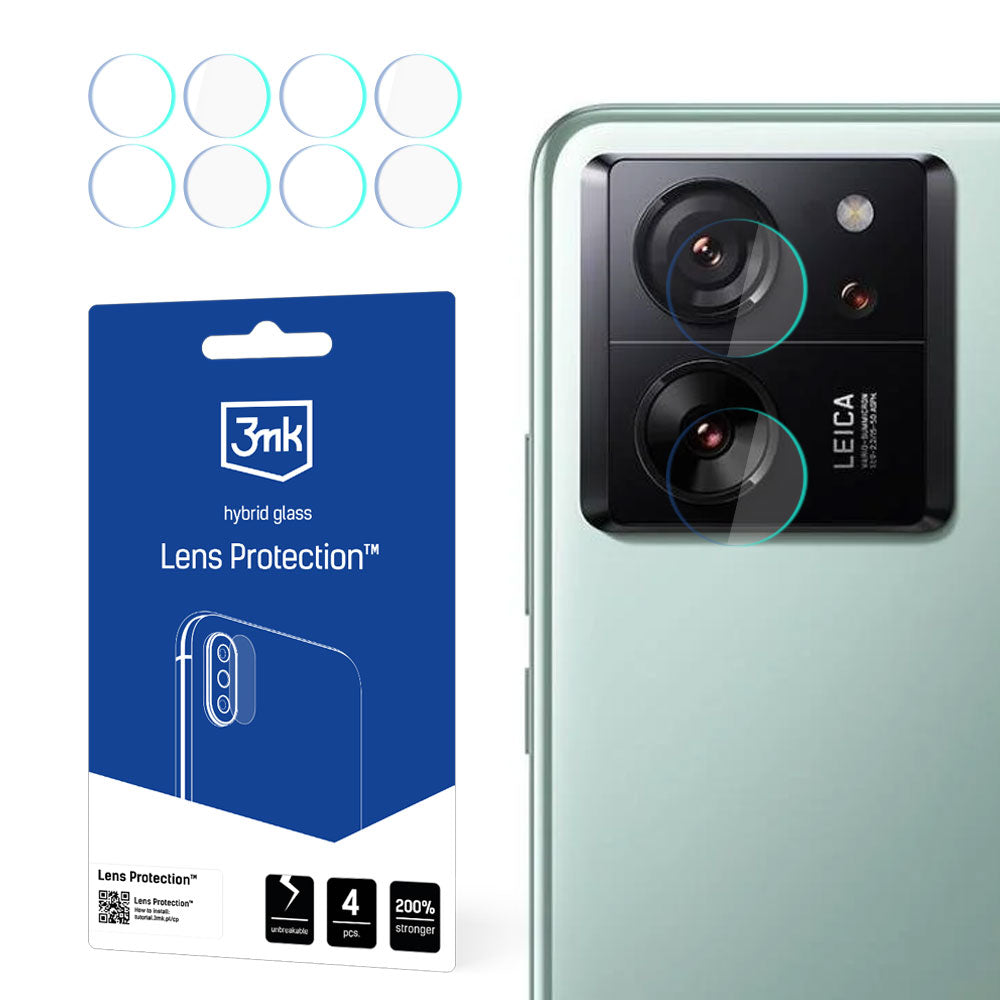 3mk Lens Protection™ hibridinis fotoaparato stiklas, skirtas Xiaomi 13T / 13T Pro -- Xiaomi 13T