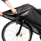 Vandensaugus dviračio uždangalas XL dydžio - juodas -- Bicycle Covers
