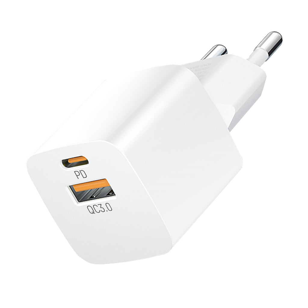 Wozinsky sieninis įkroviklis CMWCW 20W USB-C / USB-A - baltas