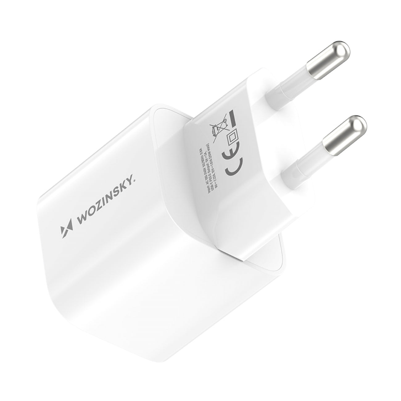 Wozinsky sieninis įkroviklis CMWCS USB-C PD 20W - baltas