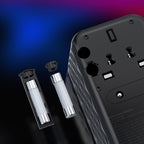 Choetech kelioninis adapteris PD6028 EU / US / AUS / UK 2x USB-C 2x USB-A 100W - juodas -- Cell phone chargers