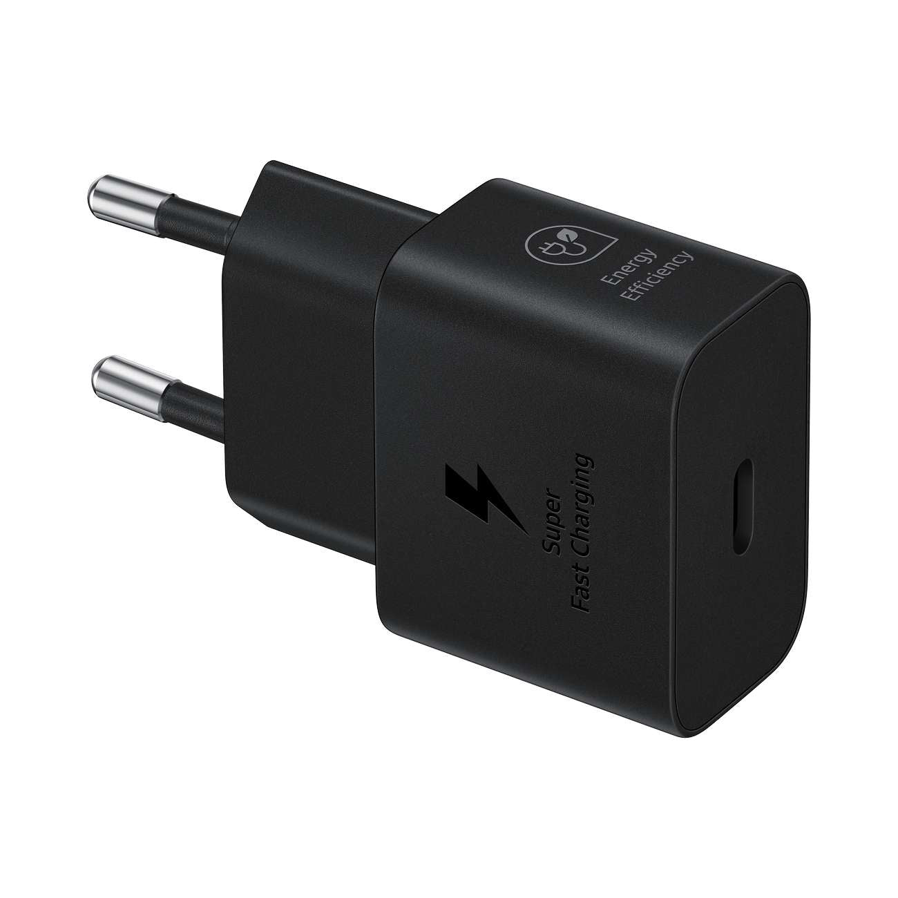 Samsung EP-T2510NBEGEU 25W SFC USB-C GaN sieninis įkroviklis - juodas