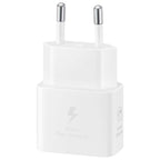 Samsung EP-T2510XWEGEU 25W SFC GaN sieninis įkroviklis su USB-C laidu - baltas