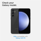 Spigen Optik.TR kameros stikliukas Galaxy S23 FE – juodas (2 vnt.)
