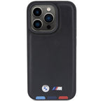 BMW odinis dėklas iPhone 15 Pro – juodas, Tricolor