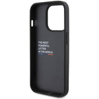 BMW odinis dėklas iPhone 15 Pro – juodas, Tricolor