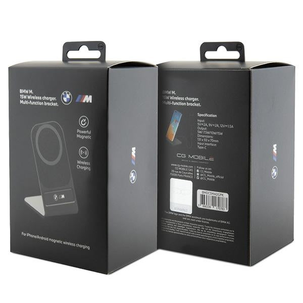 BMW MagSafe belaidis įkroviklis 15 W – juodas -- Cell phone cases and covers