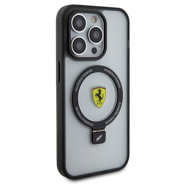 Ferrari MagSafe dėklas iPhone 15 Pro – skaidrus