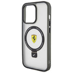Ferrari MagSafe dėklas iPhone 15 Pro – skaidrus