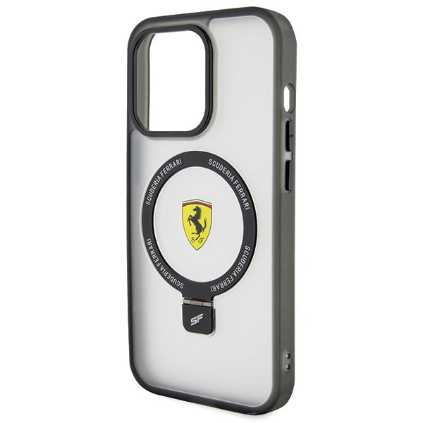 Ferrari MagSafe dėklas iPhone 15 Pro – skaidrus