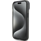 Ferrari MagSafe dėklas su stovu iPhone 15 – juodas -- iPhone 15