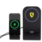 Ferrari MagSafe belaidis įkroviklis 15W – juodas -- Cell phone cases and covers