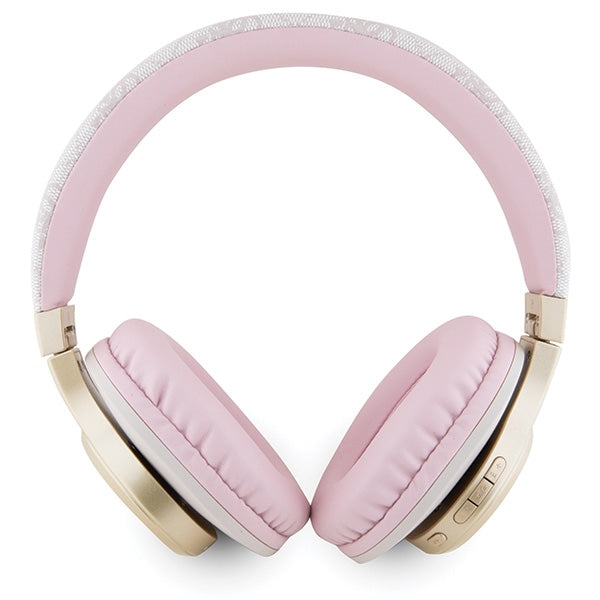 Guess Bluetooth ausinės GUBH604GEMP rožinės/rožinės 4G Script -- Headphones