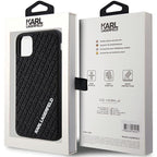 Karl Lagerfeld 3D Rubber dėklas iPhone 11/XR – juodas -- iPhone XR