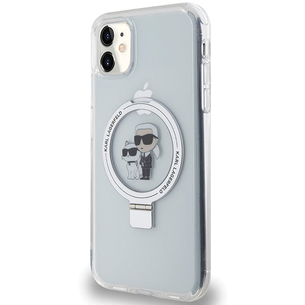 Karl Lagerfeld MagSafe dėklas iPhone 11/XR – baltas -- iPhone XR