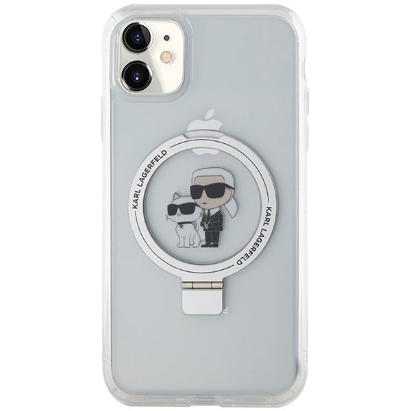 Karl Lagerfeld MagSafe dėklas iPhone 11/XR – baltas -- iPhone XR