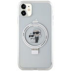 Karl Lagerfeld MagSafe dėklas iPhone 11/XR – baltas -- iPhone XR