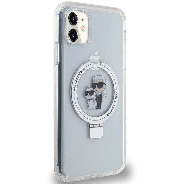 Karl Lagerfeld MagSafe dėklas iPhone 11/XR – baltas -- iPhone XR