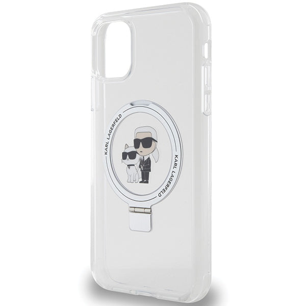 Karl Lagerfeld MagSafe dėklas iPhone 11/XR – baltas -- iPhone XR