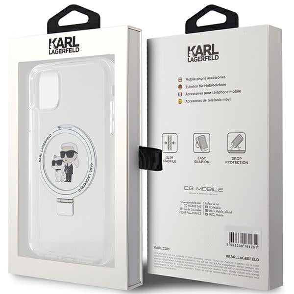 Karl Lagerfeld MagSafe dėklas iPhone 11/XR – baltas -- iPhone XR