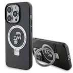 Karl Lagerfeld MagSafe dėklas iPhone 13/13 Pro – juodas