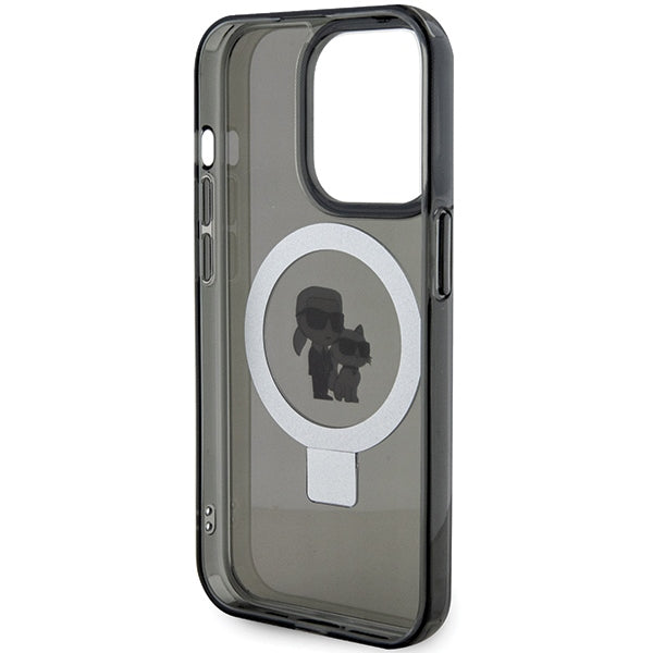 Karl Lagerfeld MagSafe dėklas iPhone 13/13 Pro – juodas