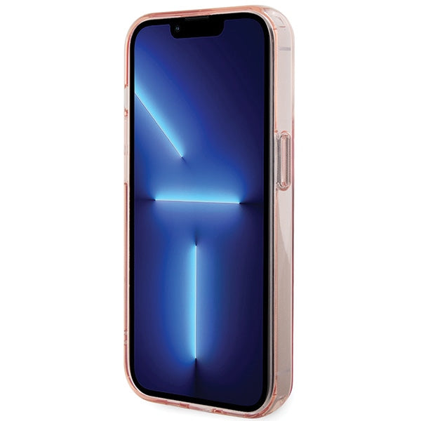 Karl Lagerfeld MagSafe dėklas iPhone 15 Pro – rožinis -- iPhone 15 Pro