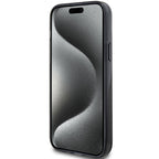 Karl Lagerfeld MagSafe dėklas iPhone 15 Plus – juodas -- iPhone 15 Plus