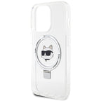 Karl Lagerfeld MagSafe dėklas iPhone 15 Pro Max – baltas