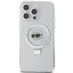 Karl Lagerfeld MagSafe dėklas iPhone 15 Pro Max – baltas