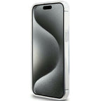 Karl Lagerfeld MagSafe dėklas iPhone 15 Pro Max – baltas