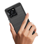 Anglies rašto dėklas Honor X6a – juodas -- Honor X6a