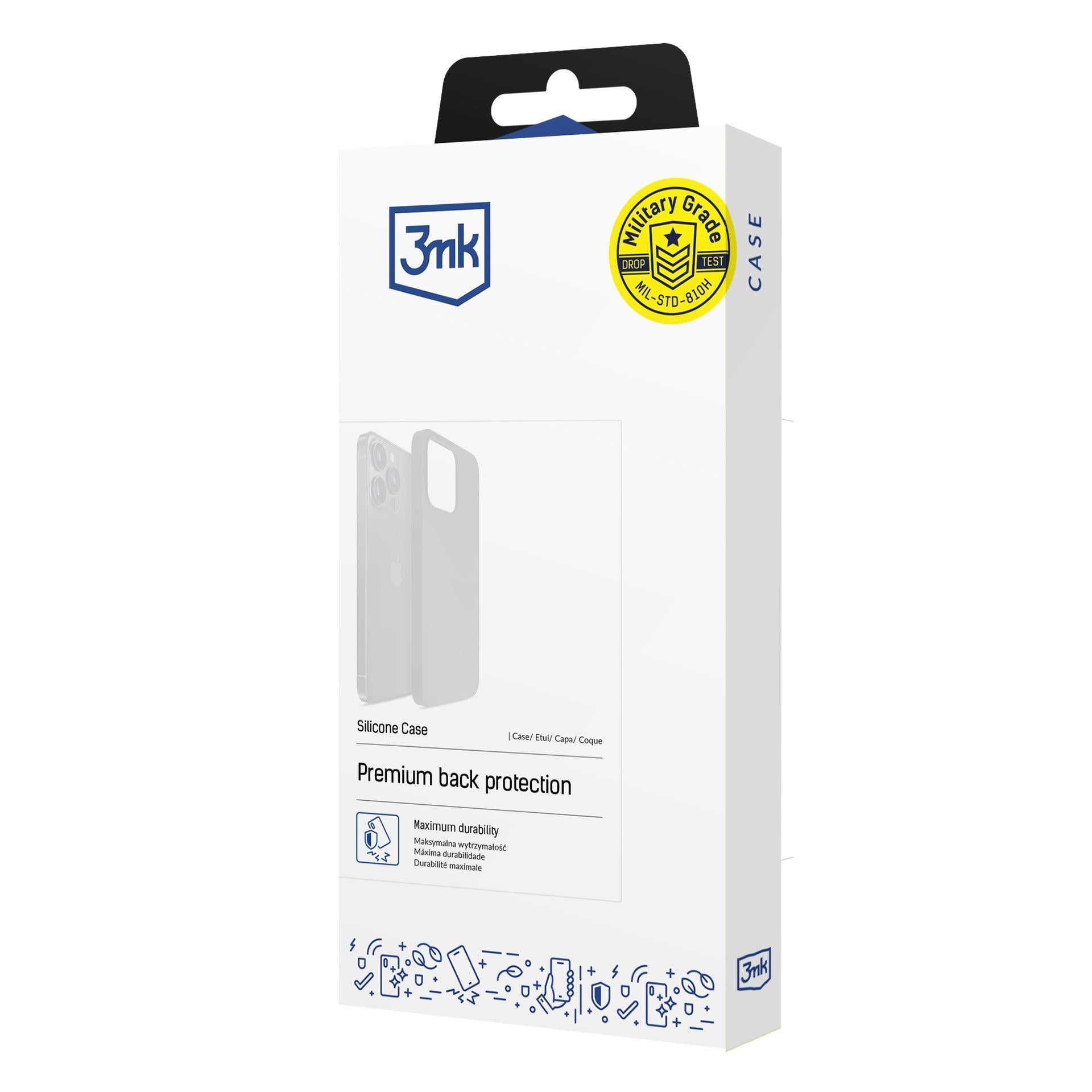 Samsung Galaxy S23 FE – 3mk silikoninis dėklas