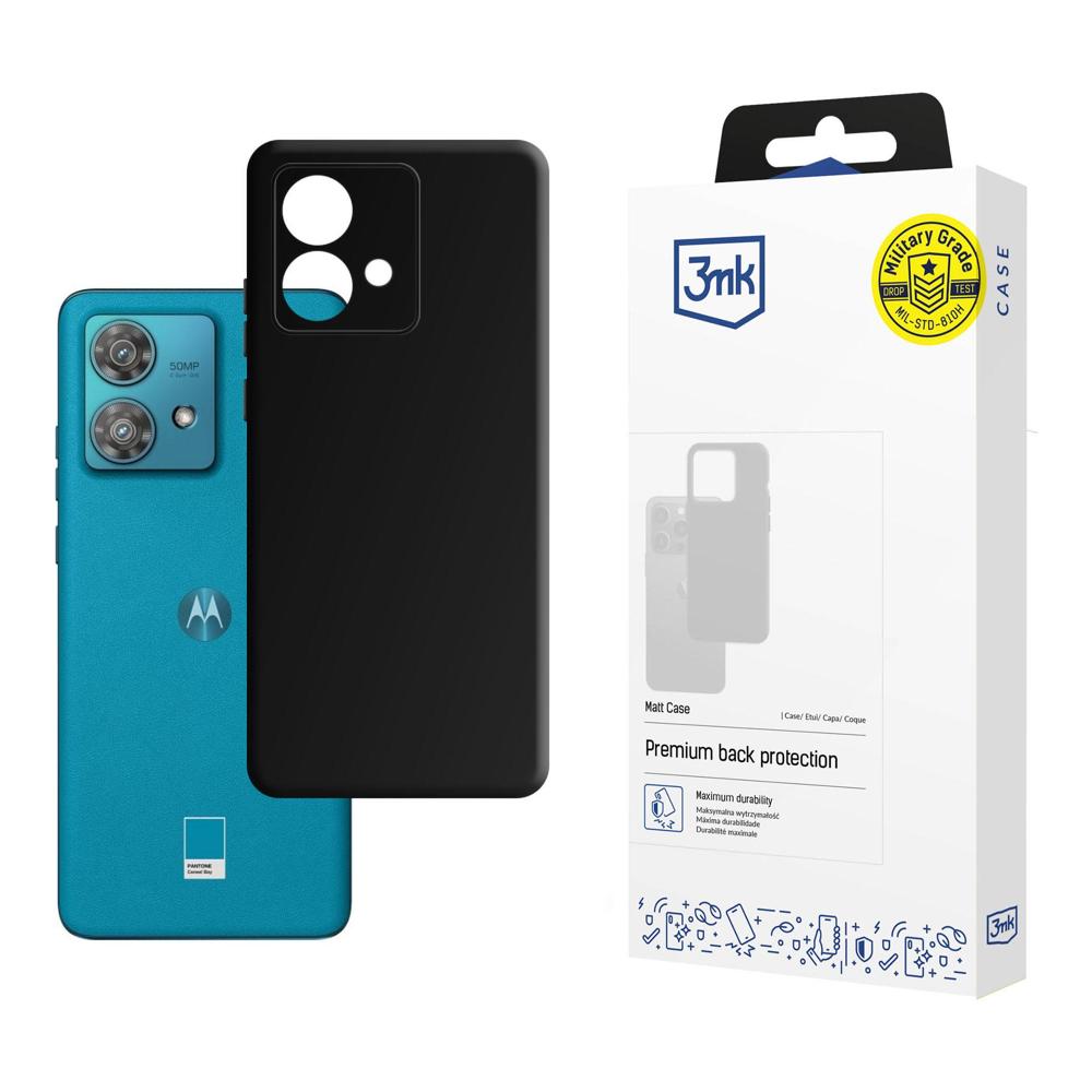 Motorola Edge 40 Neo - 3mk Matt Case black -- Motorola Edge 40 Neo