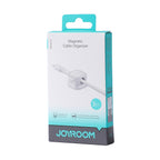 Joyroom JR-ZS368 magnetinė laidų tvarkyklė - balta (3 vnt.) -- Cable Organizers
