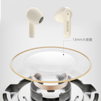 Dudao U18Pro Bluetooth 5.3 TWS belaidės ausinės - smėlio spalvos