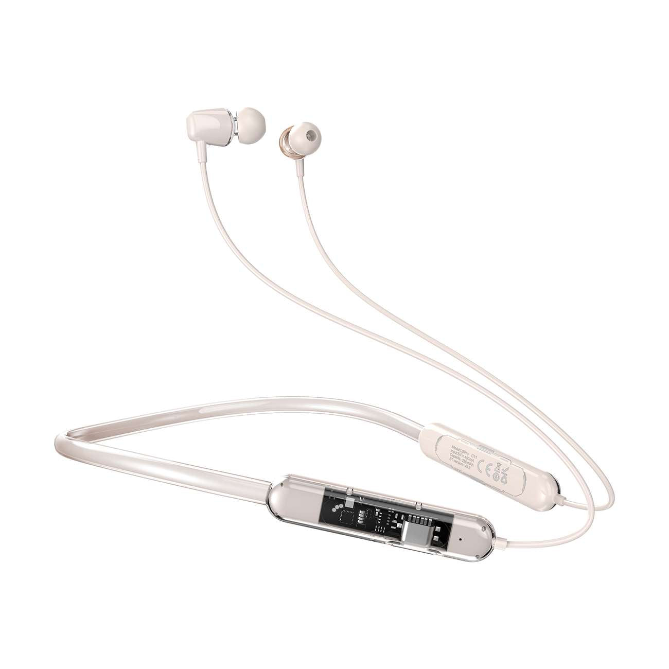 Dudao U5Pro Bluetooth 5.3 belaidės ausinės – baltos