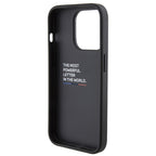 BMW Quilted Tricolor dėklas iPhone 15 Pro – juodas
