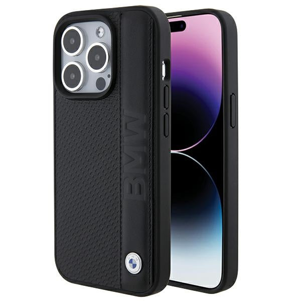 BMW odinis dėklas iPhone 15 Pro – juodas
