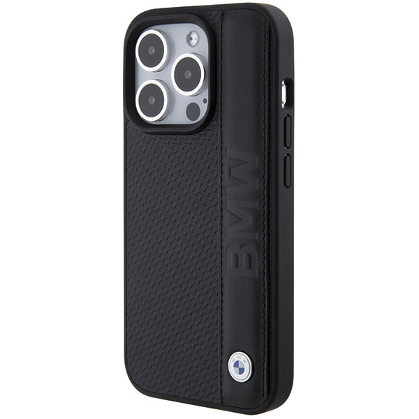 BMW odinis dėklas iPhone 15 Pro – juodas