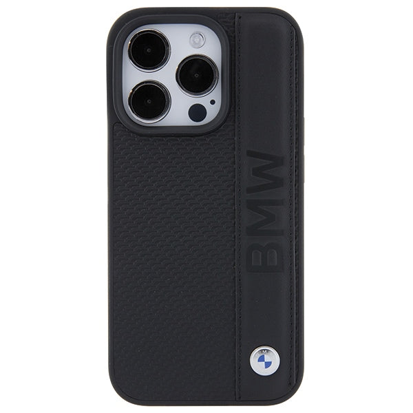 BMW odinis dėklas iPhone 15 Pro Max – juodas