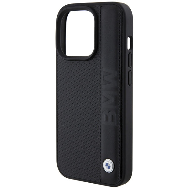 BMW odinis dėklas iPhone 15 Pro Max – juodas